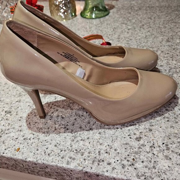 Merona Women's Nude Heels Size 10 - Picture 1 of 10